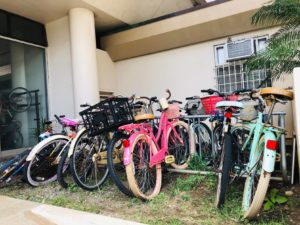 500 Ala Wai Plazaの駐輪場