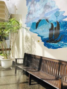 500 Ala Wai Plazaの壁画