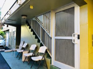Ainahau Gardensの階段