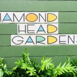 Diamond Head Gardensの看板