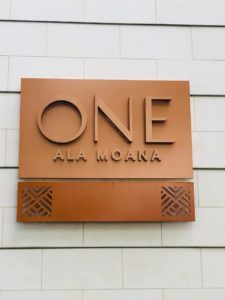 ワン・アラモアナ / One Ala Moana