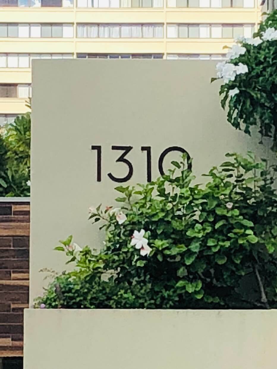 The Residence at Makikiの番号