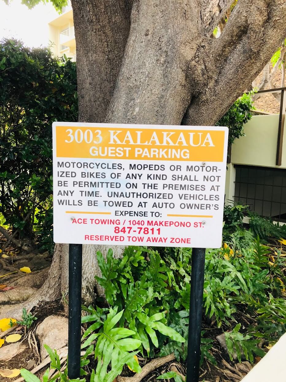 3003 Kalakauaの注意書き