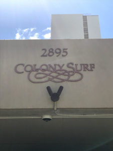 ColonySurfの看板