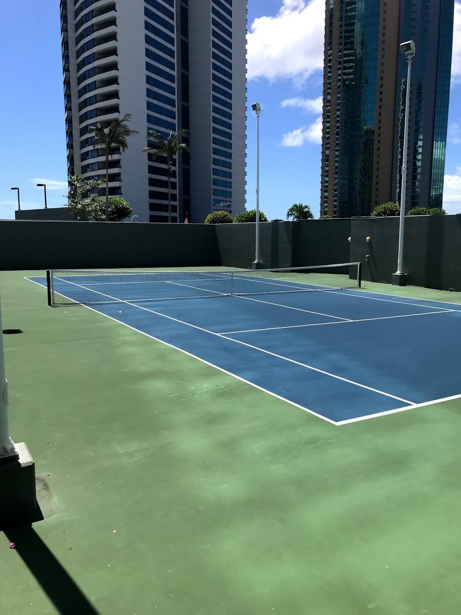 HawaikiTowerのテニスコート