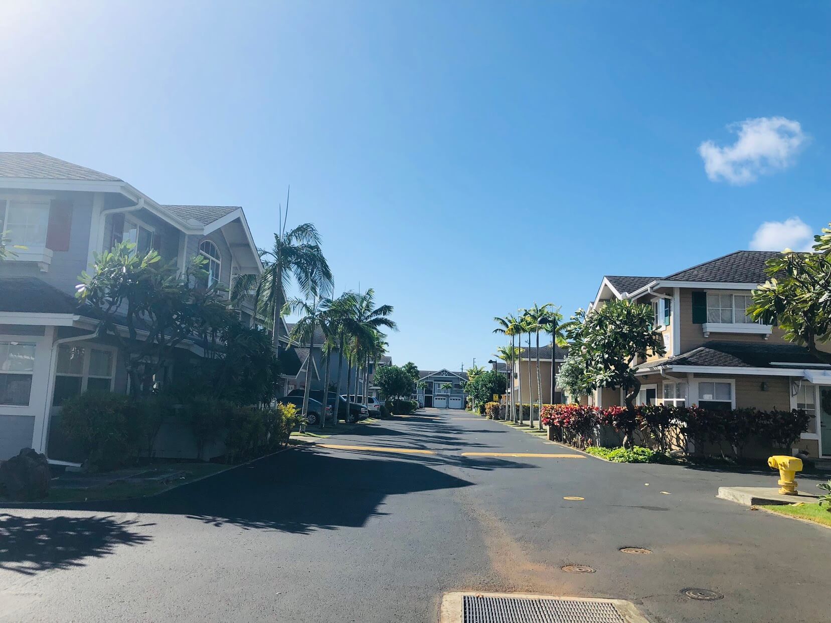 Lalea at Hawaii Kaiの道路