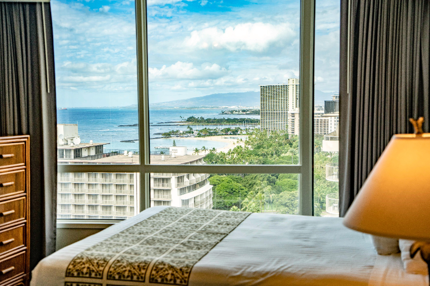 インペリアル・ハワイ・リゾートのベッドルーム